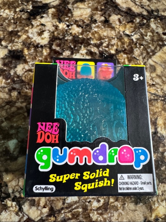 Schylling Other - Trendy Brand New NeeDoh Gumdrop Super Solid Squish! Blue